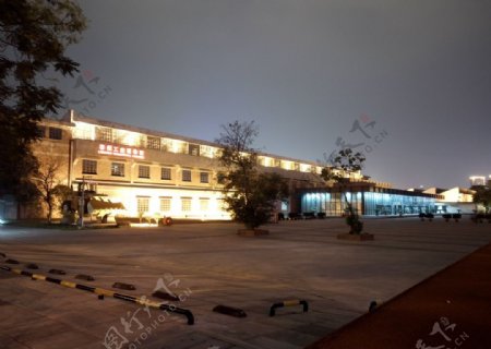 柳州市工业博物馆夜景