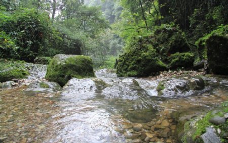 山涧流水