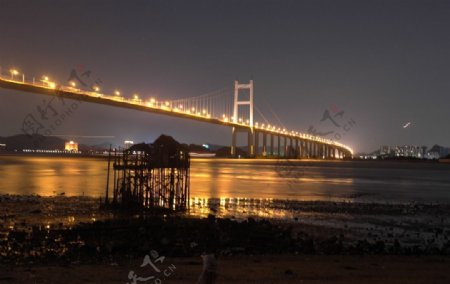 虎门大桥夜景
