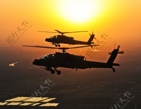 AH64武装直升机