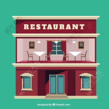 餐厅平面图