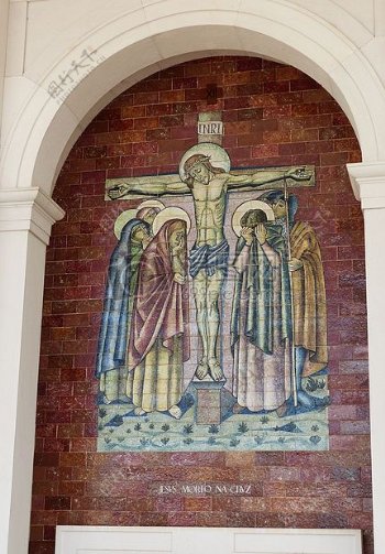 教堂里的壁画