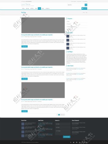 网页设计手机UIweb模板下载