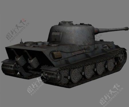 精致的坦克模型