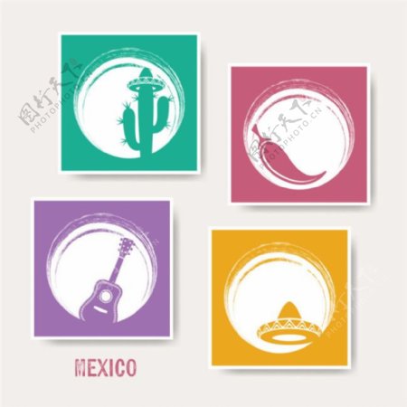 墨西哥标签图片