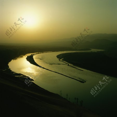 河流大川景色图片