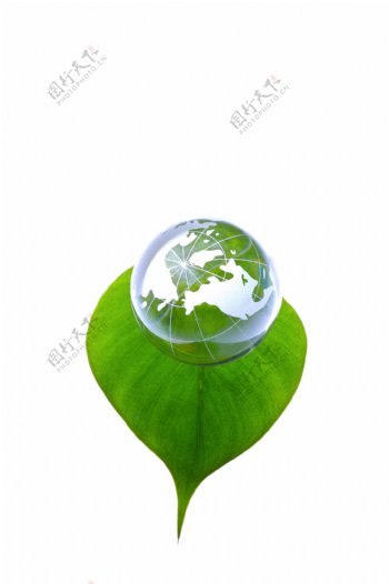 绿叶与科技地球环保图片图片