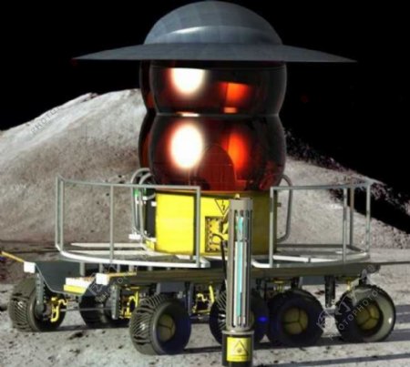 月球基地车机械模型
