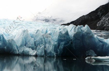 寒冷冰川冰山雪冬天冰极地南极智利