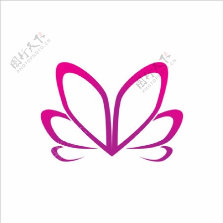 花朵logo图片
