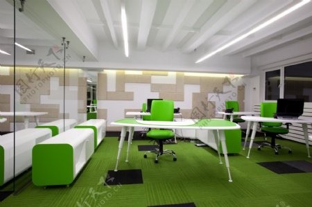 绿色房间设计
