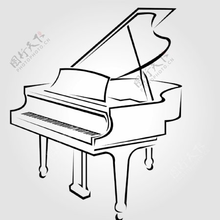 古典钢琴吸引