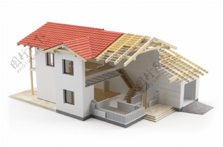 房屋建筑模型图片