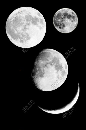 中秋皓月圆月月亮图案素材
