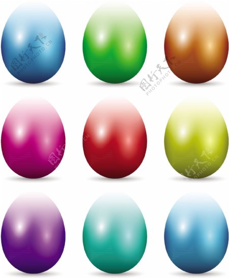 丰富多彩的复活节蛋收藏