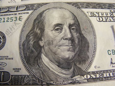 美元钞票上的头像
