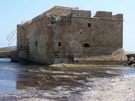 古老的堡垒废墟