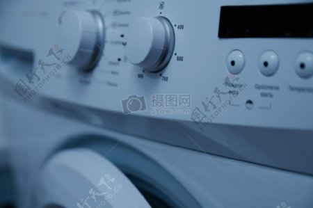 精美的洗衣机旋钮
