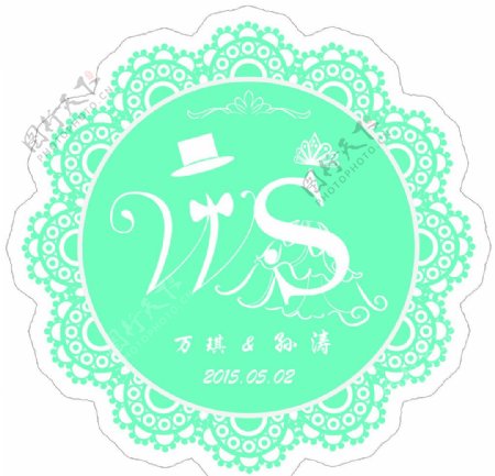WS婚礼logo