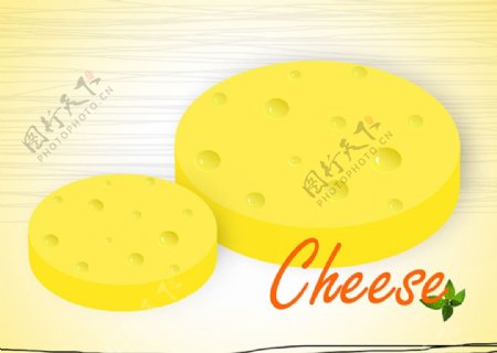 奶酪高清矢量分层素材