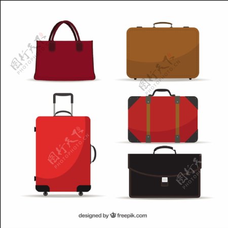 包装袋和手提箱