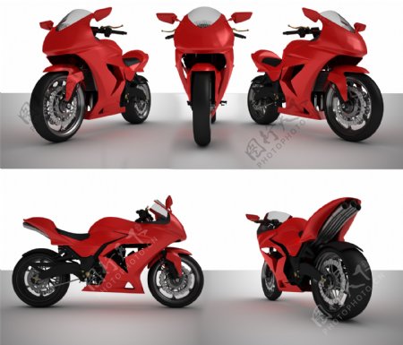 摩托车设计效果图图片