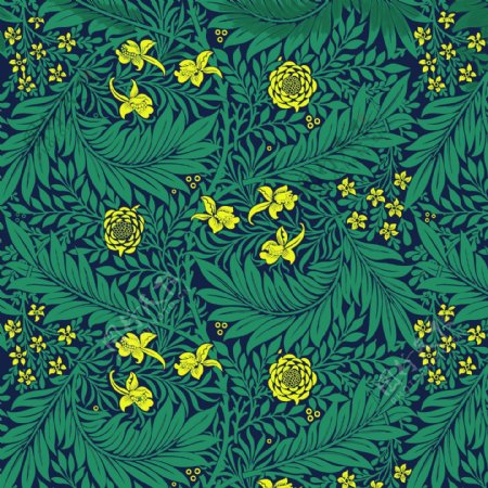绿植装饰图案