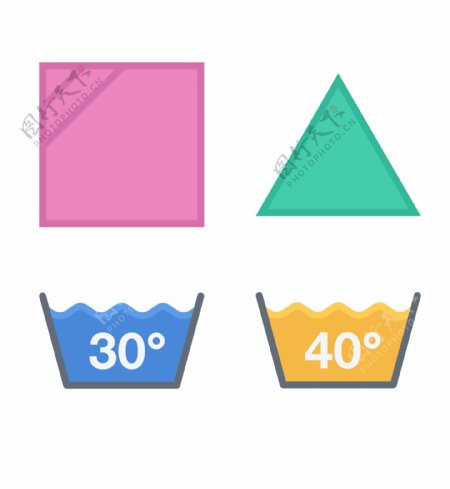 水温拉链icon图标素材