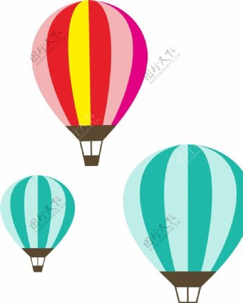 氢气球矢量素材图片