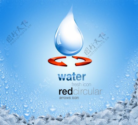 水循环海报