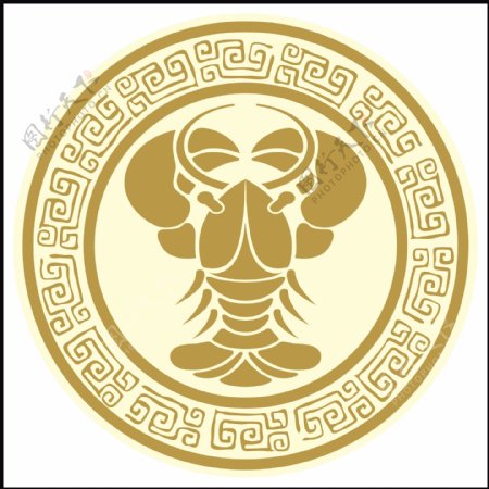 金牌龙虾logo