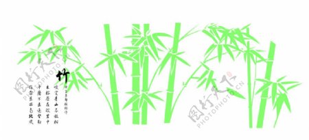 竹子中国风元素