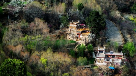 四川丹巴藏寨风景