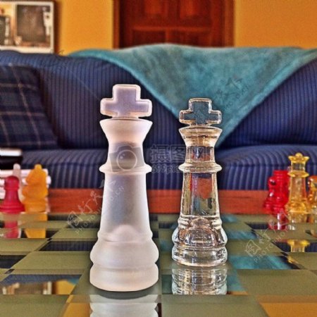 地板上的国际象棋