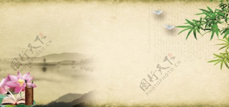 中国风风景背景图