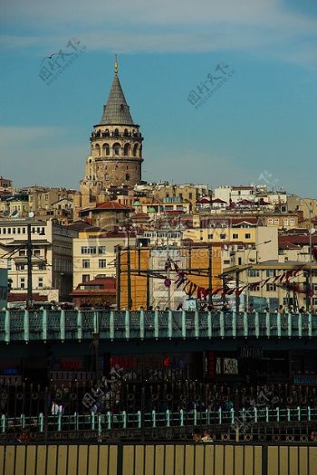 蓝天下的伊斯坦堡