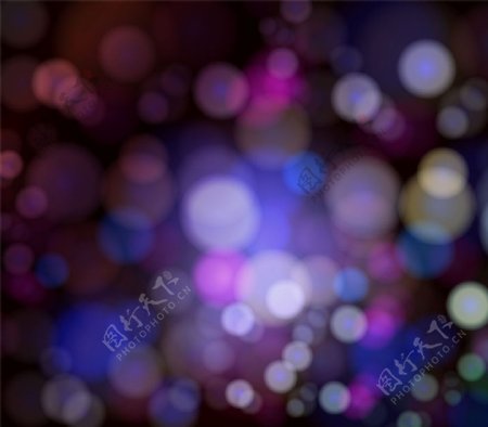 紫色圣诞节光斑图片