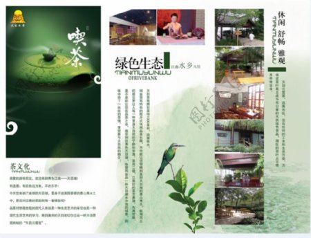 中国茶文化宣传折页