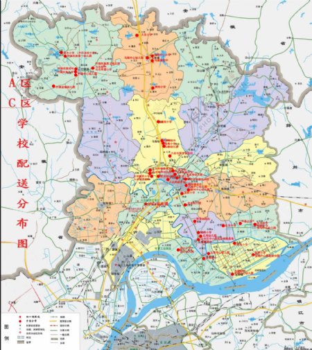 南京市六合区地图