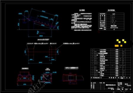 输送机CAD机械图纸