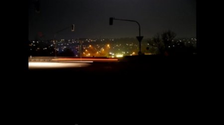 城市光线夜景视频