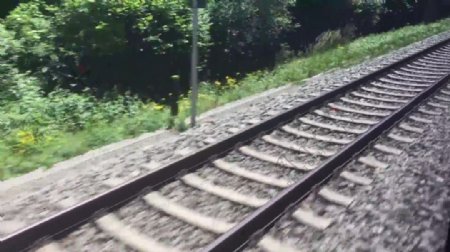 火车铁路轨道视频