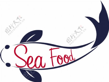 宠物鱼logo设计免费下载