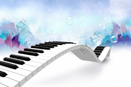 梦幻钢琴音符