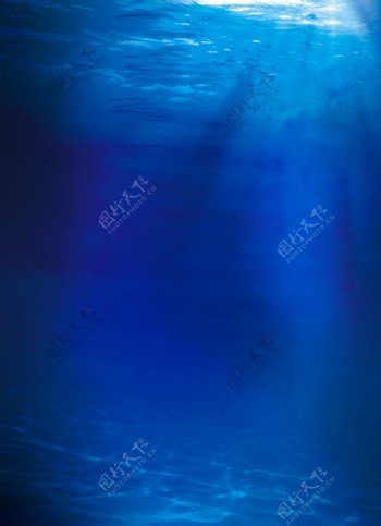 蓝色海底