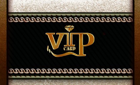 娱乐会所VIP会员卡模板