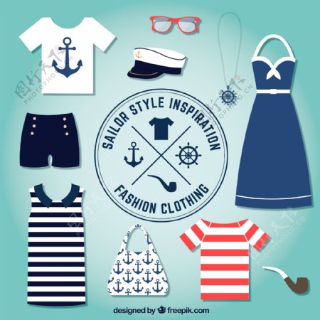 10款夏季海军风格服饰与配饰