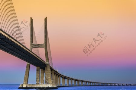 跨海大桥风景摄影图片