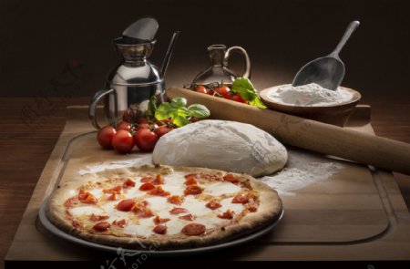 美味披萨的制作方法图片