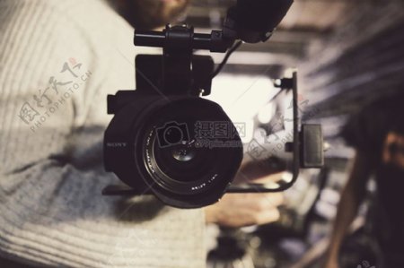 相机摄影师镜头索尼照片录音爱好拍摄设备视频电视生产